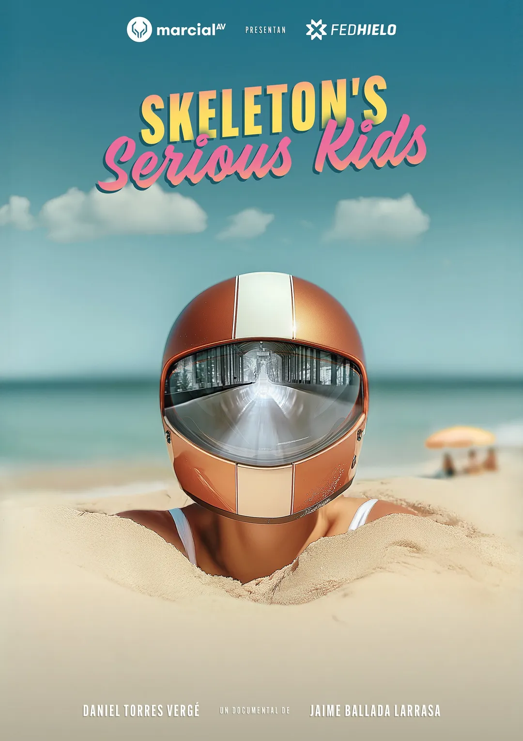 Cartel oficial del documental Skeleton’s: Serious Kids