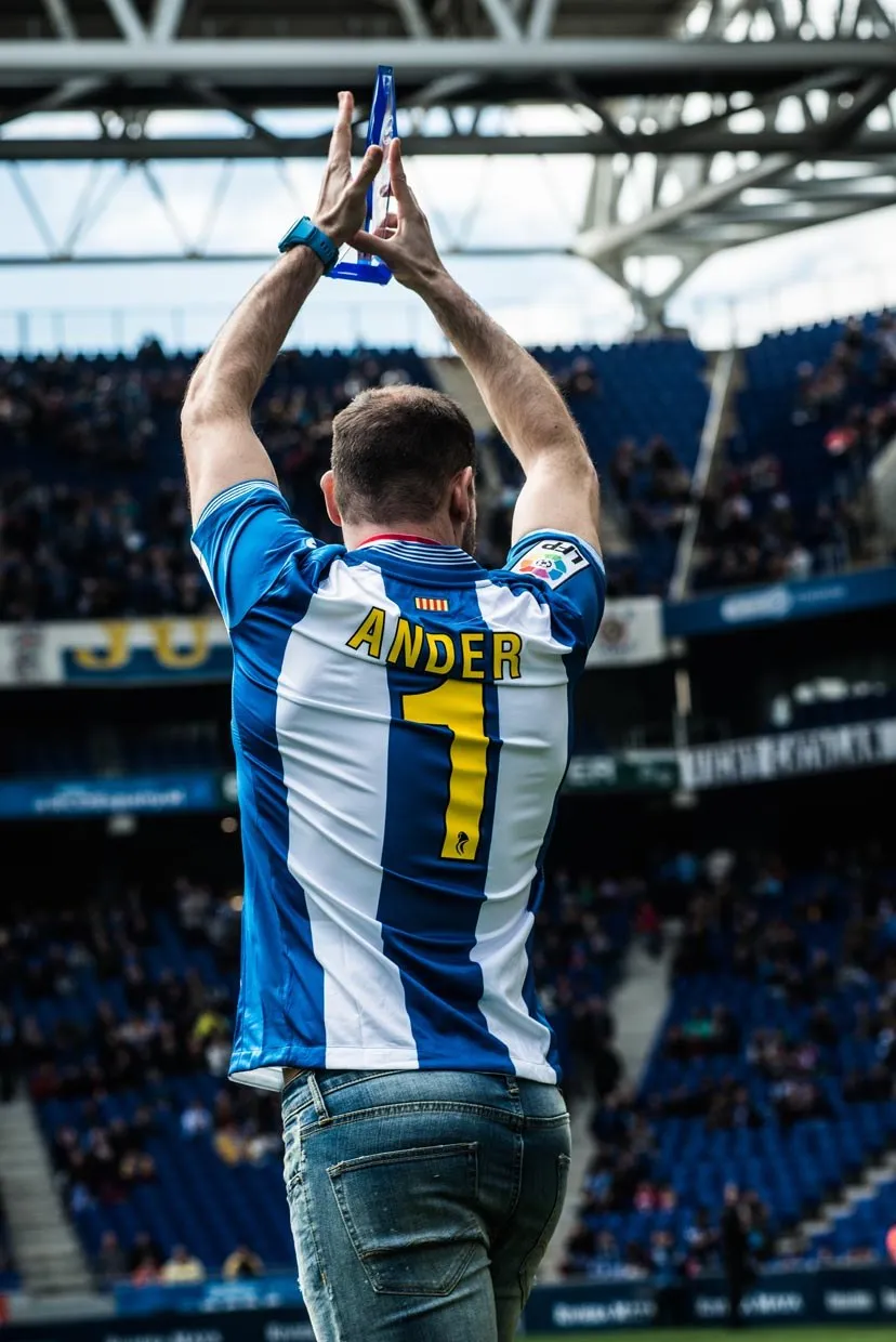 Ander Mirambell amb l’RCD Espanyol
